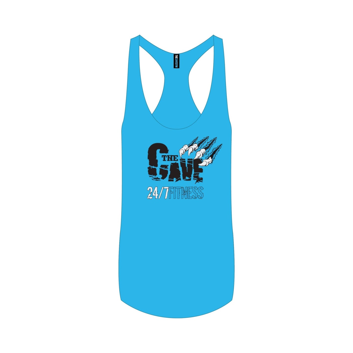 The Cave Gym - Stringer Singlet - Merchandise - Blue - Cave Sports Nutrition