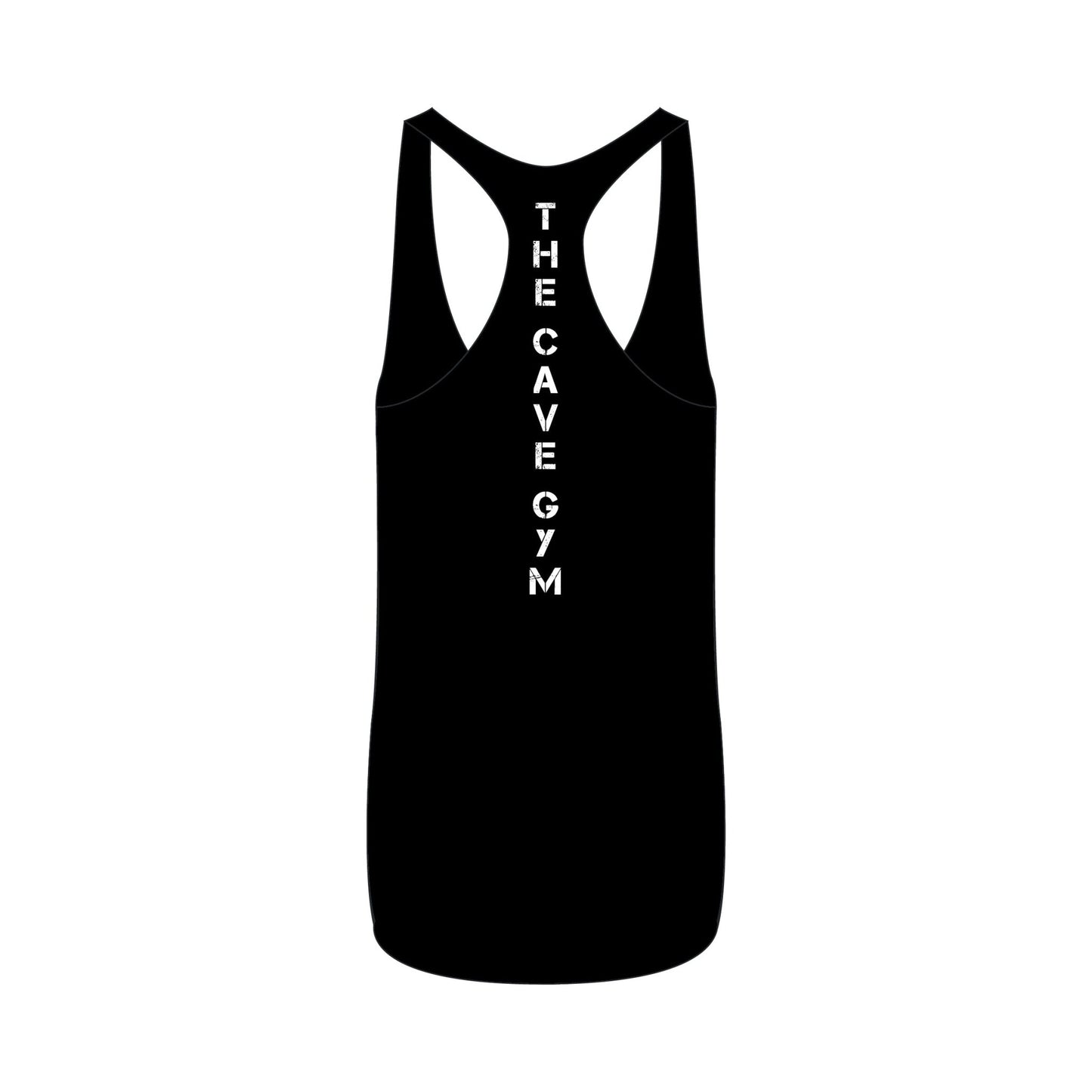 The Cave Gym - Stringer Singlet - Merchandise - Black - Cave Sports Nutrition