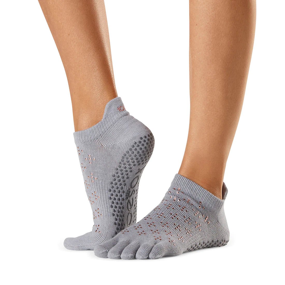 Toesox - Full Toe Low Rise Grip Sock - Merchandise - XS - Cave Sports Nutrition