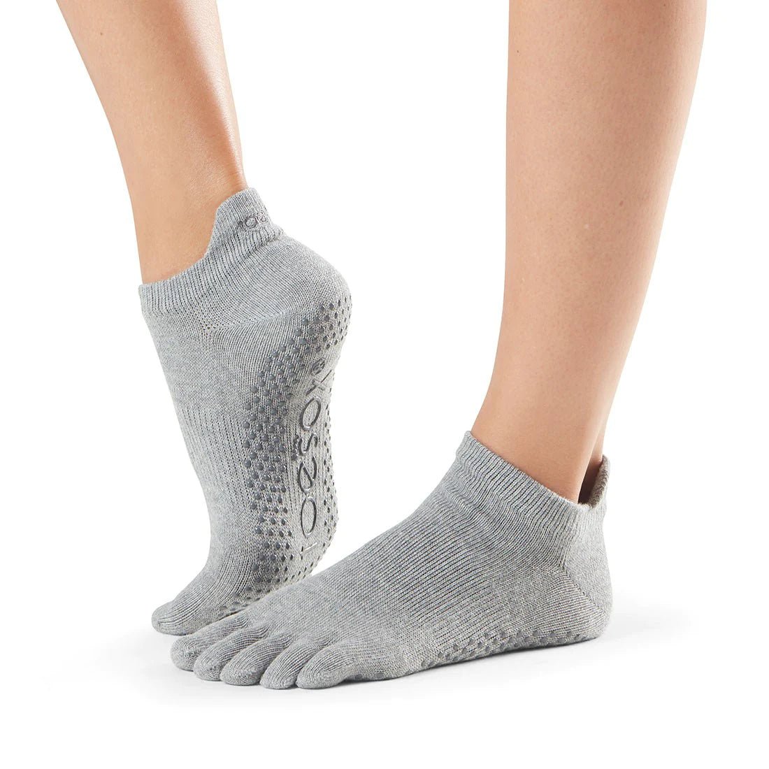 Toesox - Full Toe Low Rise Grip Sock - Merchandise - XS - Cave Sports Nutrition