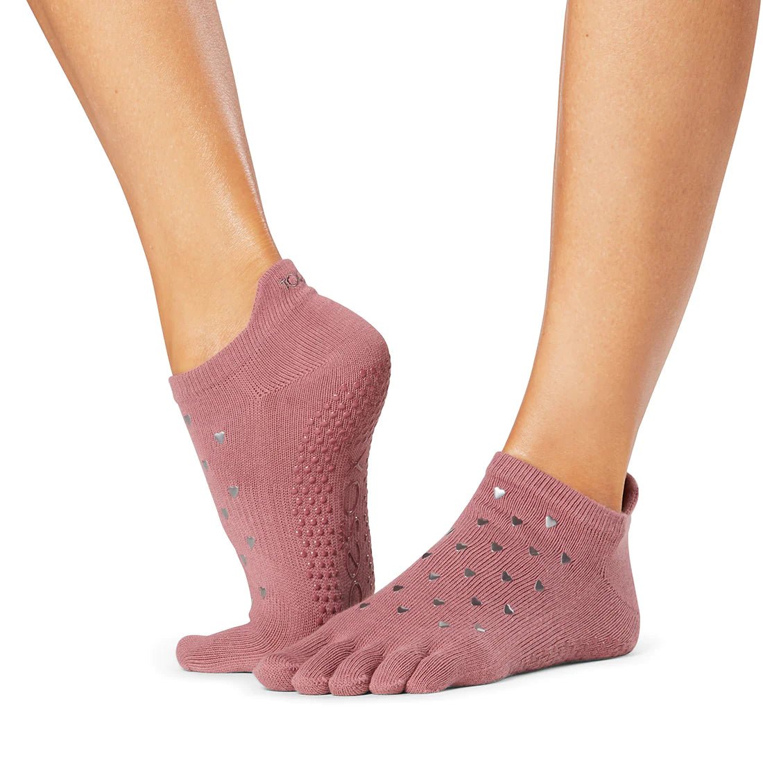 Toesox - Full Toe Low Rise Grip Sock - Merchandise - XS - Cave Sports Nutrition
