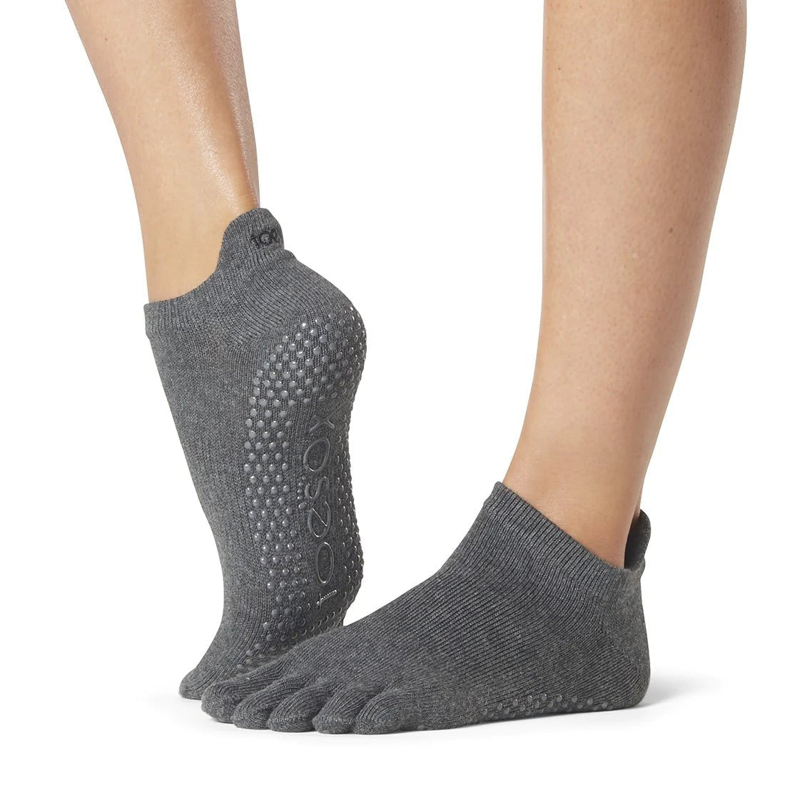 Toesox - Full Toe Low Rise Grip Sock - Merchandise - XS - Cave Sports Nutrition