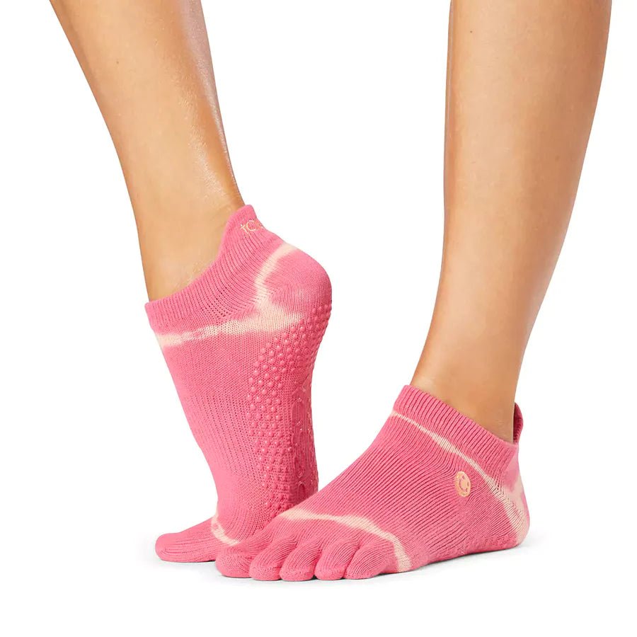 Toesox - Full Toe Low Rise Grip Sock - Merchandise - XS - Cave Sports Nutrition