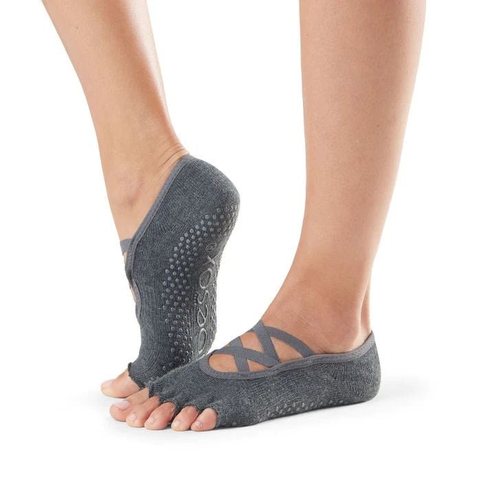 Toesox - Half Toe Elle Grip Socks - Merchandise - S - Cave Sports Nutrition