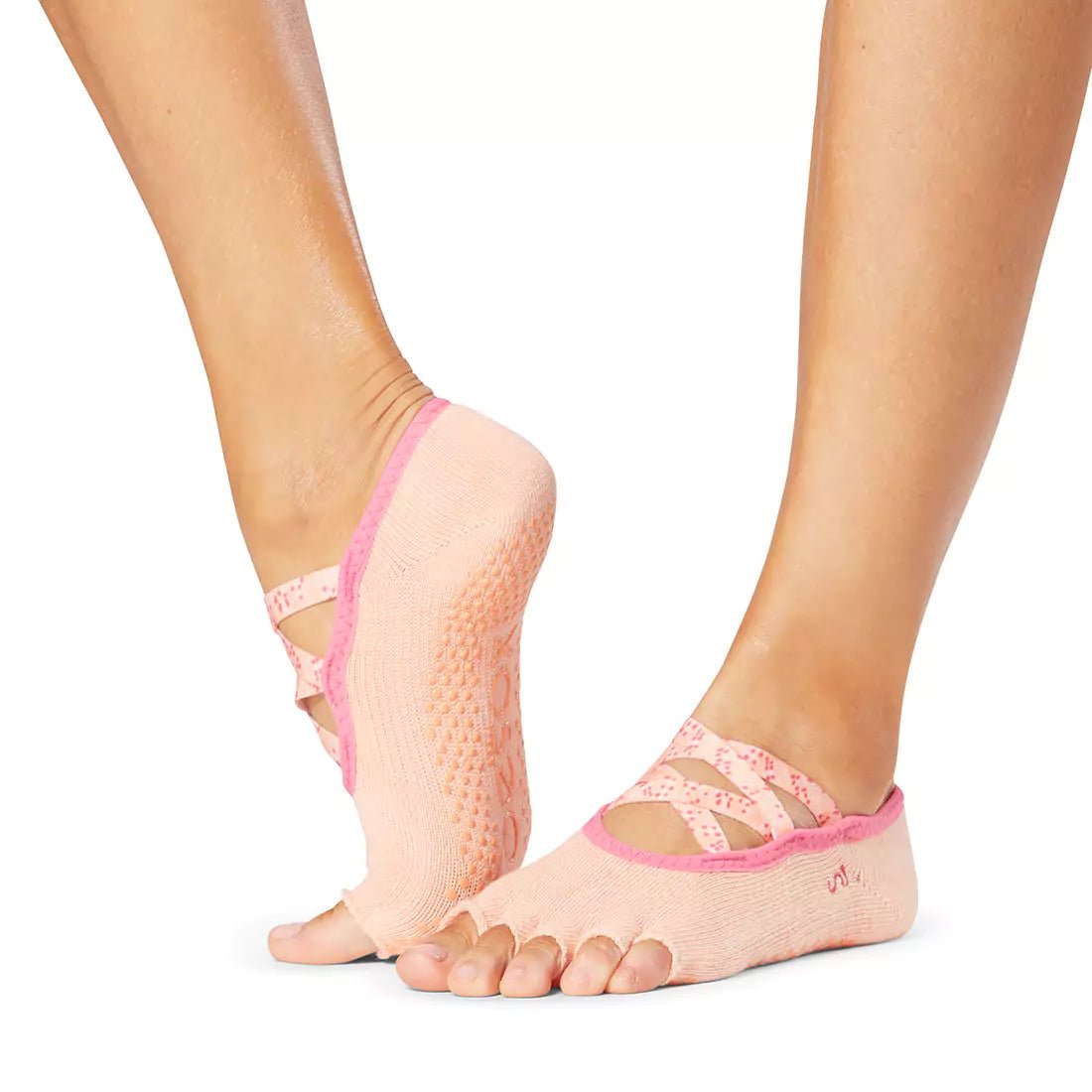 Toesox - Half Toe Elle Grip Socks - Merchandise - S - Cave Sports Nutrition