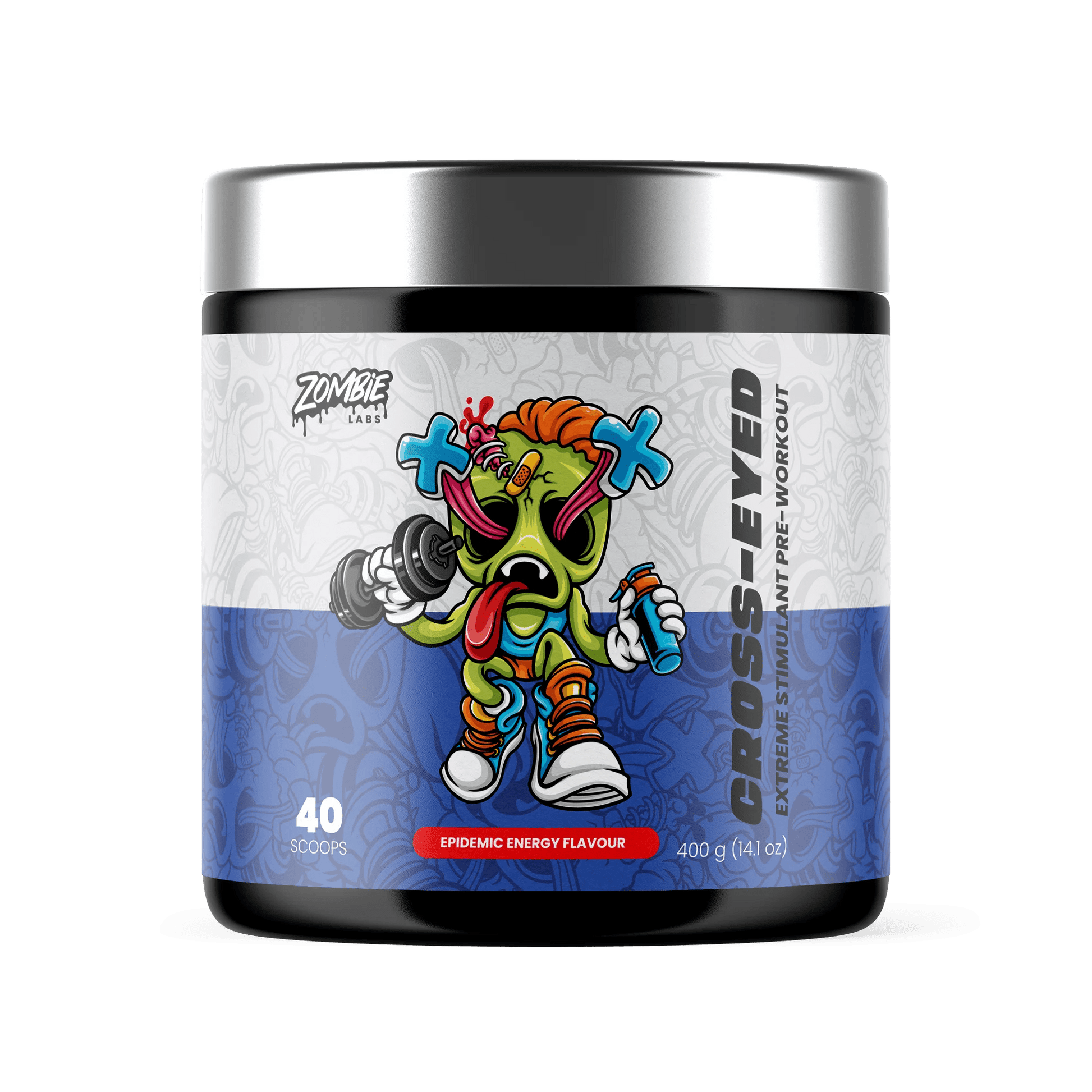 Zombie Labs - Cross - Eyed - Supplements - 40 Serves - Cave Sports Nutrition