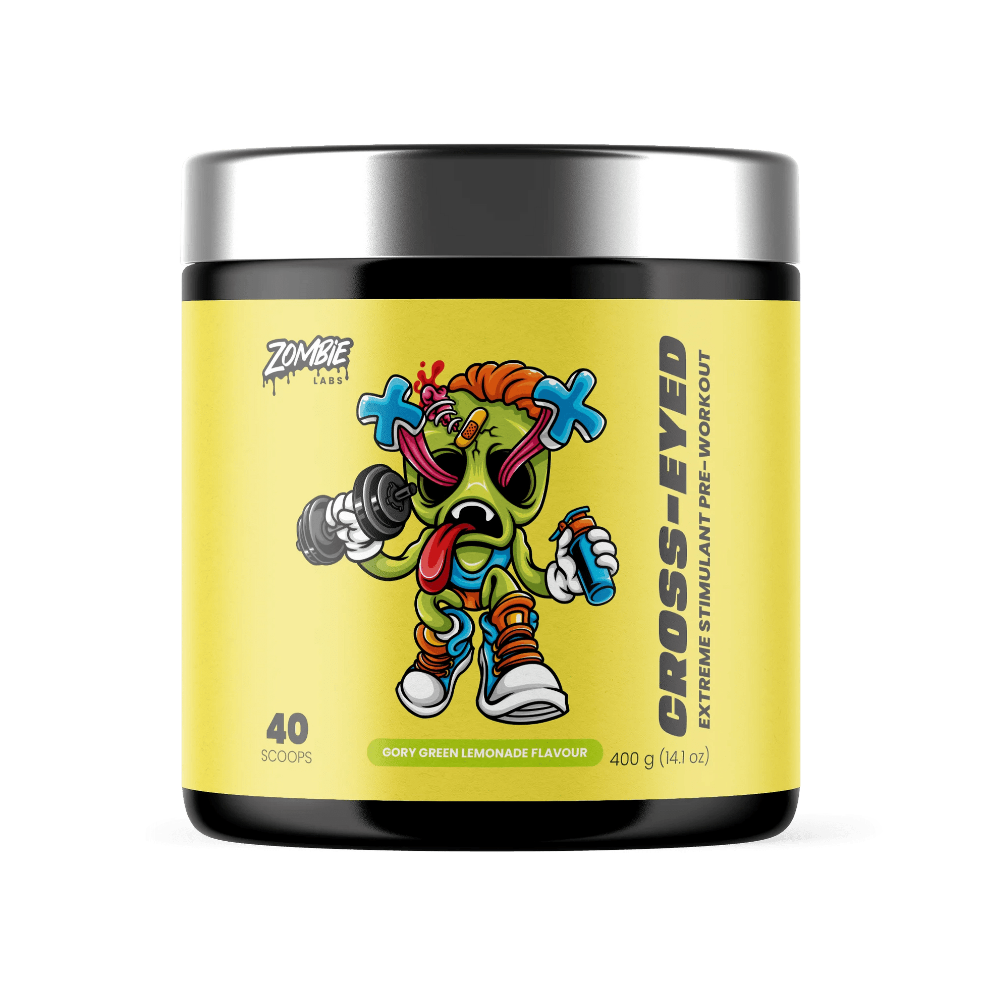 Zombie Labs - Cross - Eyed - Supplements - 40 Serves - Cave Sports Nutrition