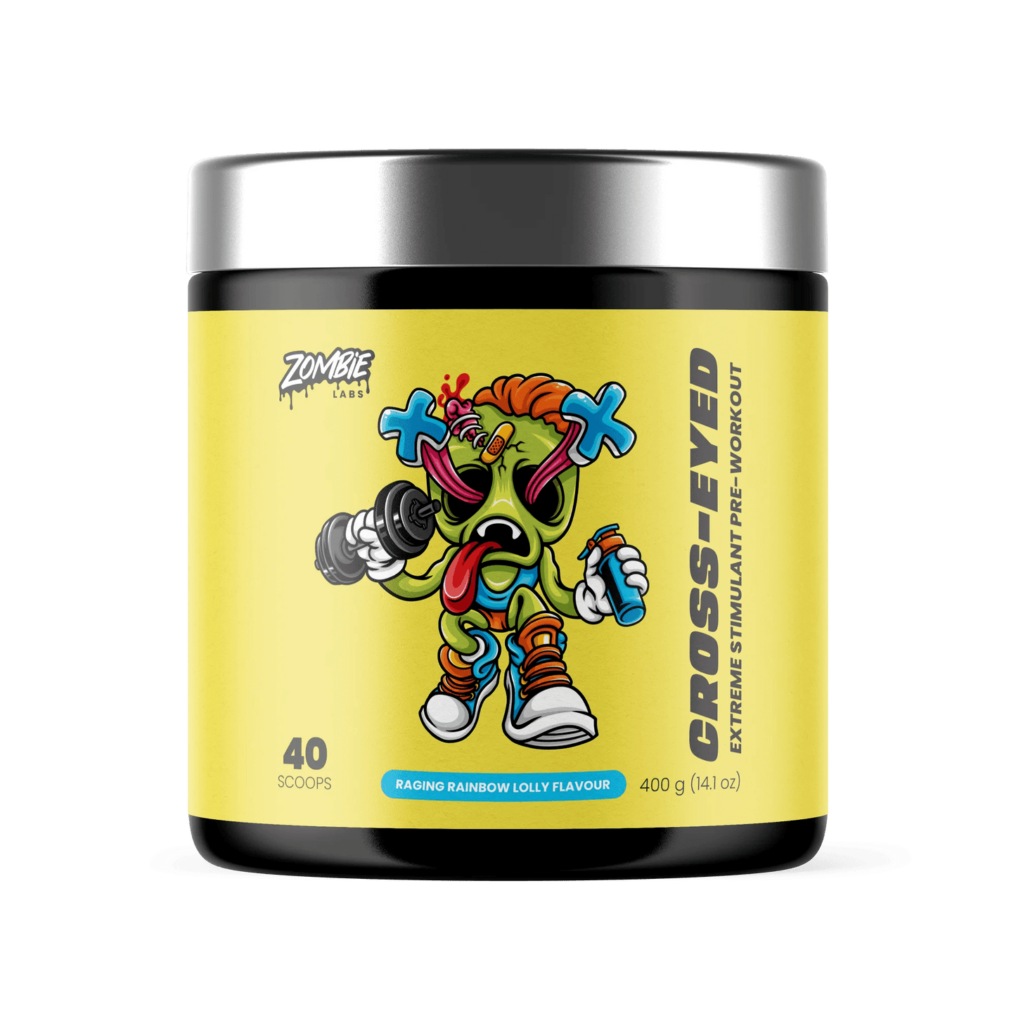 Zombie Labs - Cross - Eyed - Supplements - 40 Serves - Cave Sports Nutrition
