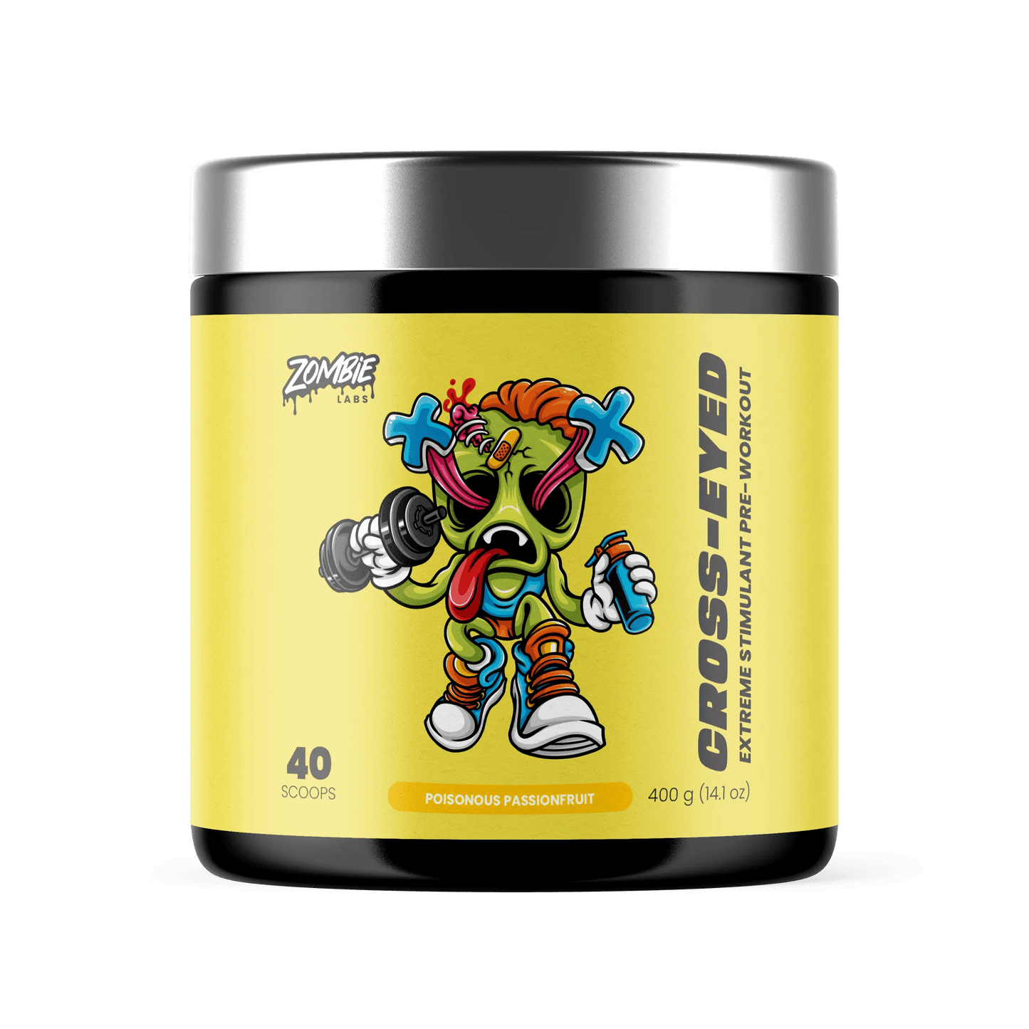 Zombie Labs - Cross - Eyed - Supplements - 40 Serves - Cave Sports Nutrition