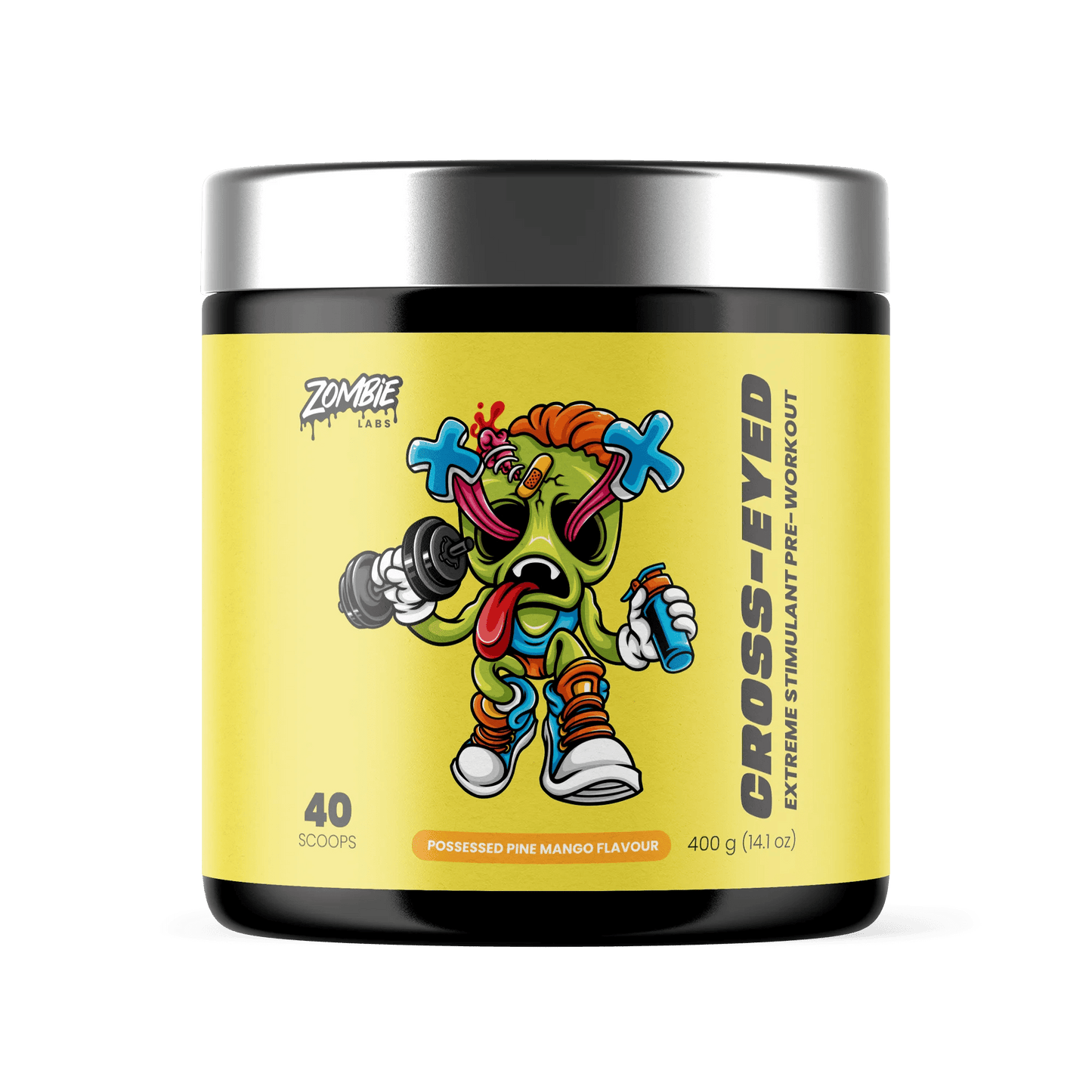 Zombie Labs - Cross - Eyed - Supplements - 40 Serves - Cave Sports Nutrition