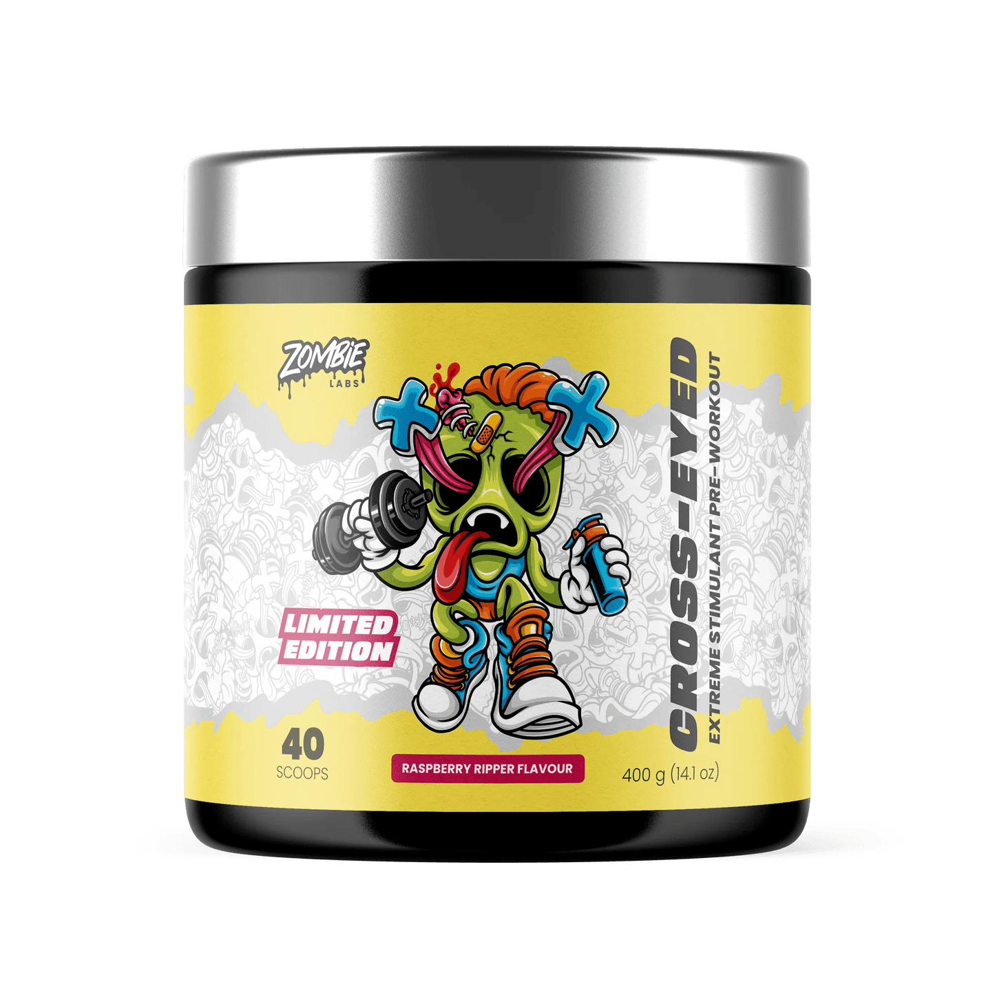 Zombie Labs - Cross - Eyed - Supplements - 40 Serves - Cave Sports Nutrition