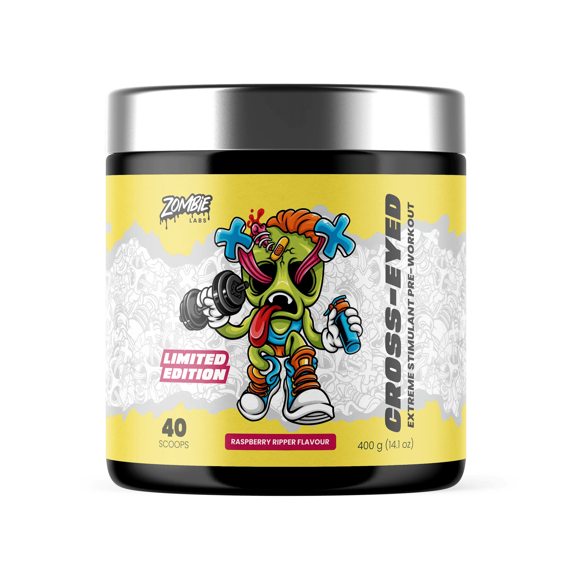 Zombie Labs - Cross - Eyed - Supplements - 40 Serves - Cave Sports Nutrition