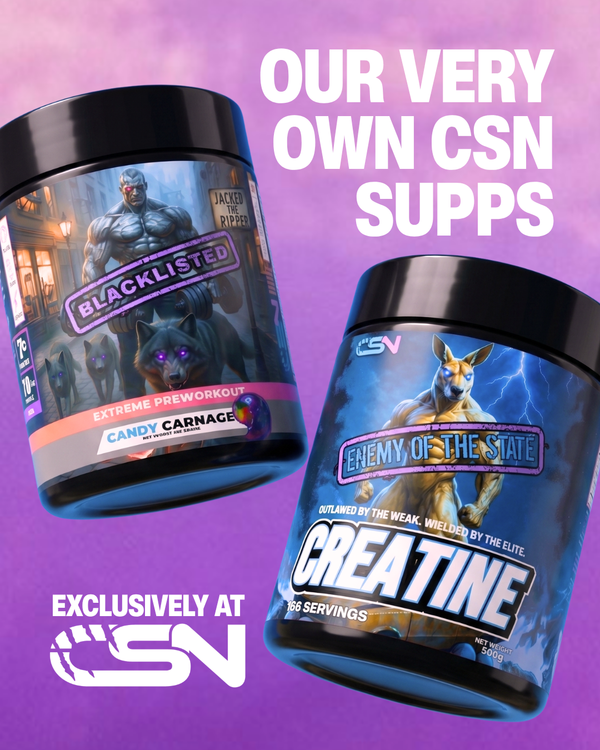 CSN — Our Supplement Line - Cave Sports Nutrition