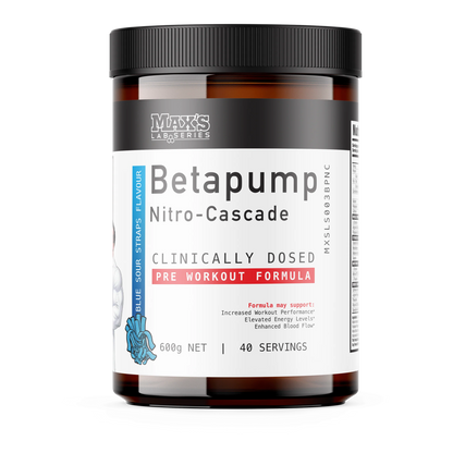 MAX'S Betapump Nitro-Cascade Pre-Workout