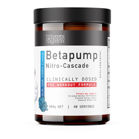MAX'S Betapump Nitro-Cascade Pre-Workout