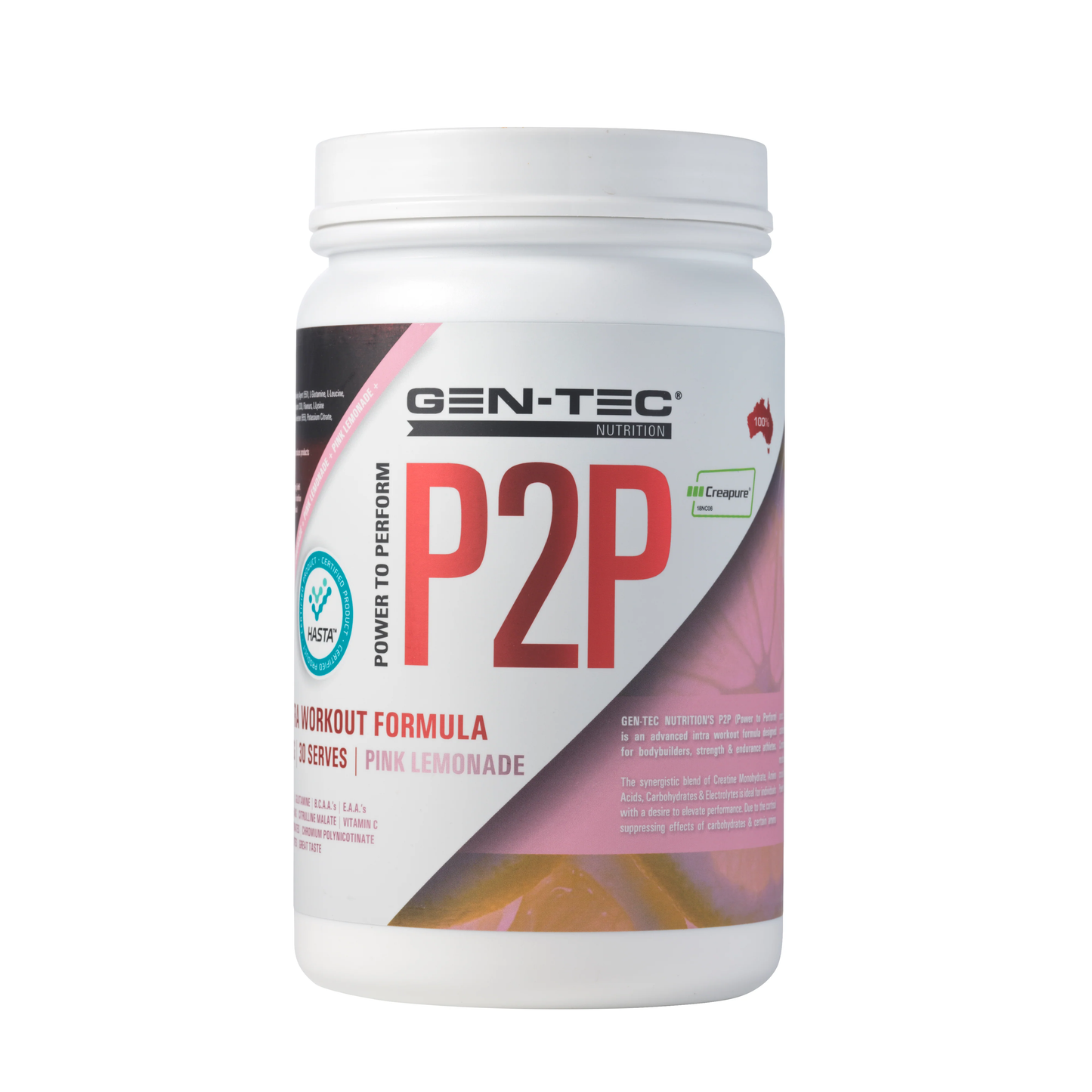 Gen-Tec Nutrition - P2P Power to Perform Intra Workout