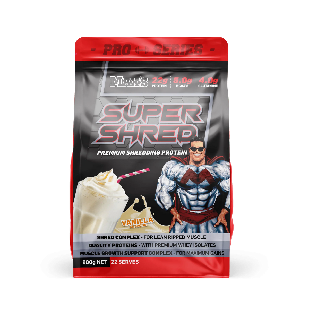 MAX’S Super Shred Thermogenic Protein 900 g
