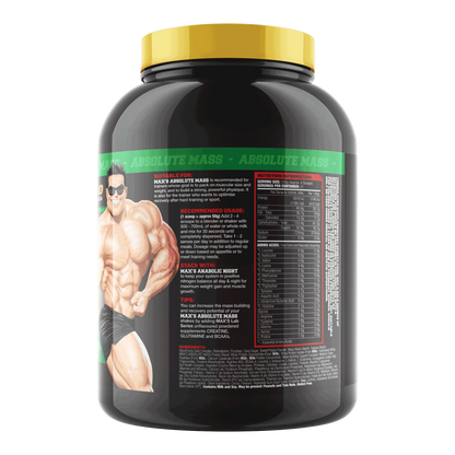 MAX'S Absolute Mass - High-Calorie Mass Gainer