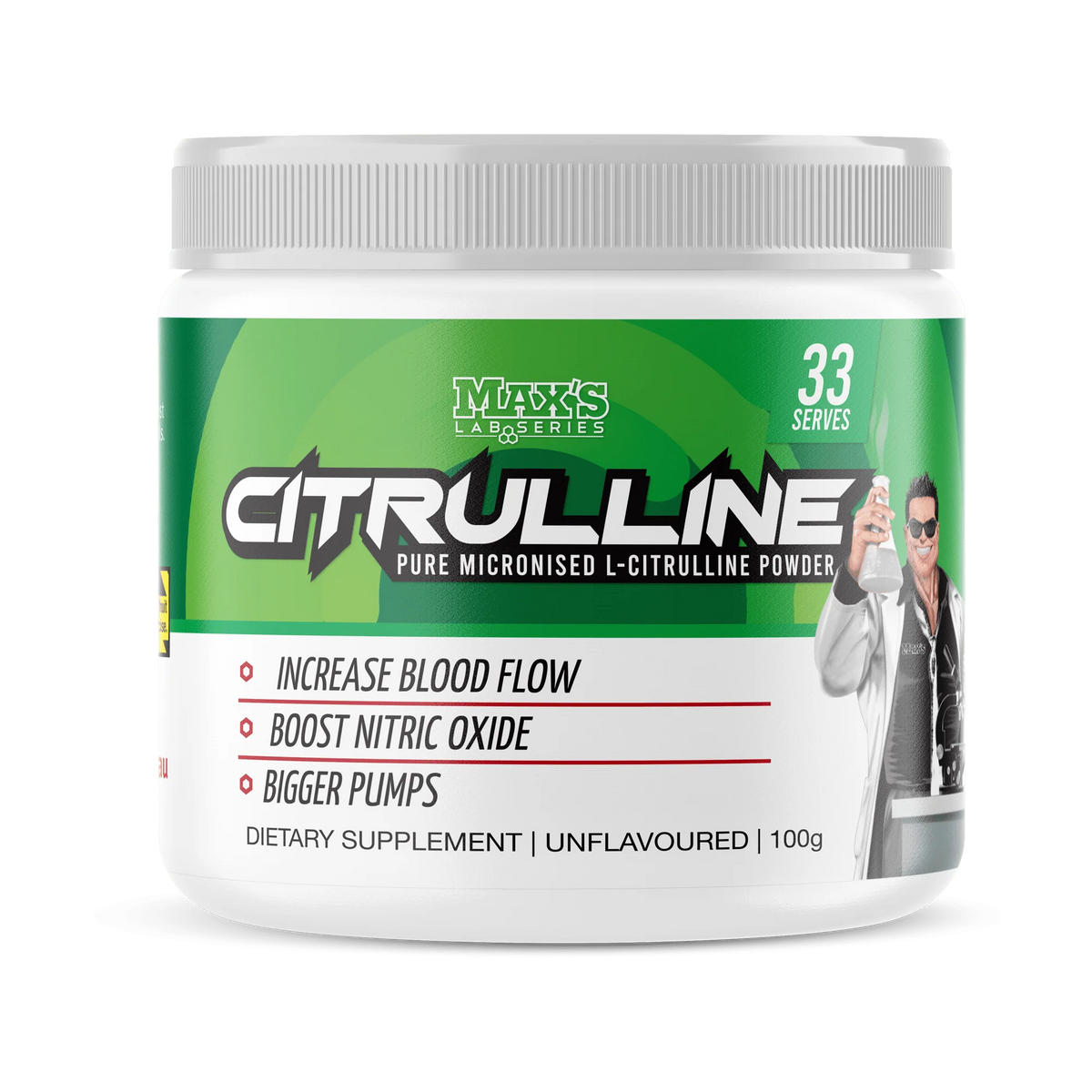 MAX'S Citrulline - Pure L-Citrulline