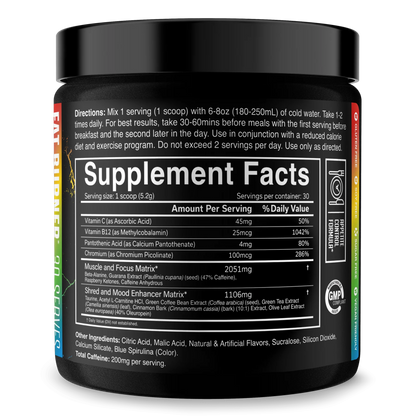 The Ripper! Burner Pre-Workout - JNX Sports