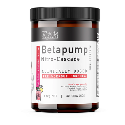 MAX'S Betapump Nitro-Cascade Pre-Workout