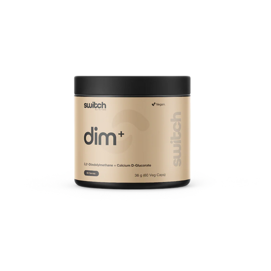Switch Nutrition DIM+ | DIM & Calcium D-Glucarate Hormone Support