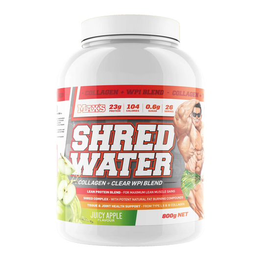 MAX’S Shred Water - Clear Protein & Collagen Formula