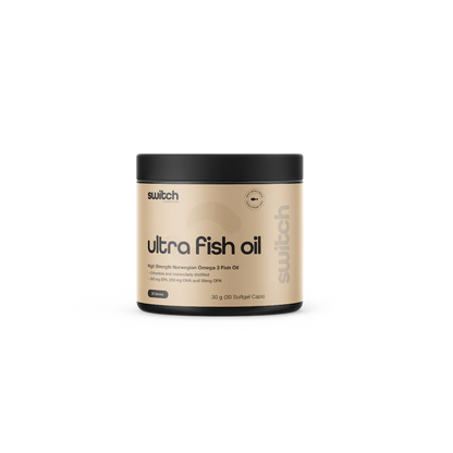 Switch Nutrition Ultra Fish Oil — High Strength Omega-3 (30 Softgels)