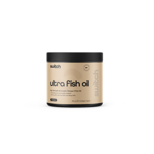 Switch Nutrition Ultra Fish Oil — High Strength Omega-3 (30 Softgels)
