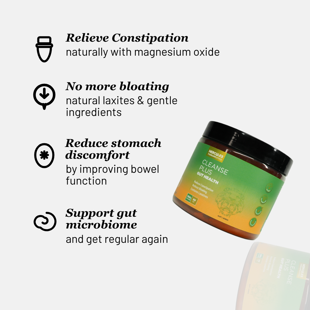 Hercules Cleanse Plus | Gut and Bowel Support