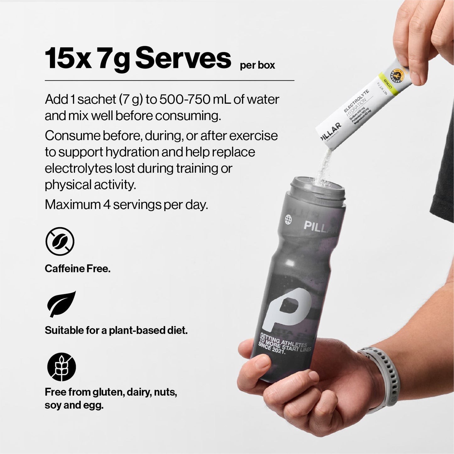 Pillar Performance - ELECTROLYTE HYDRATION STICKS