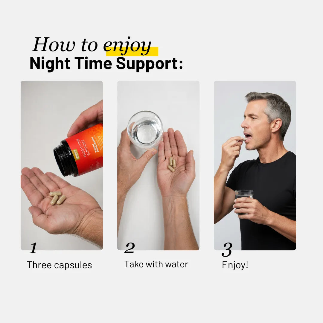 Hercules Night-Time Support | Sleep Capsules
