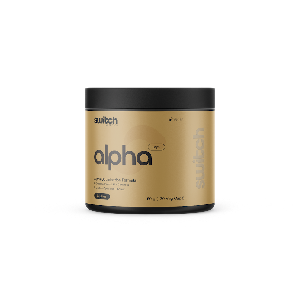 Switch Nutrition Alpha Switch Capsules 120 vegetable capsules