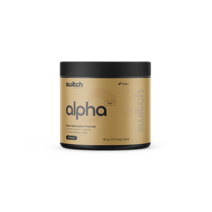 Switch Nutrition Alpha Switch Capsules 120 vegetable capsules