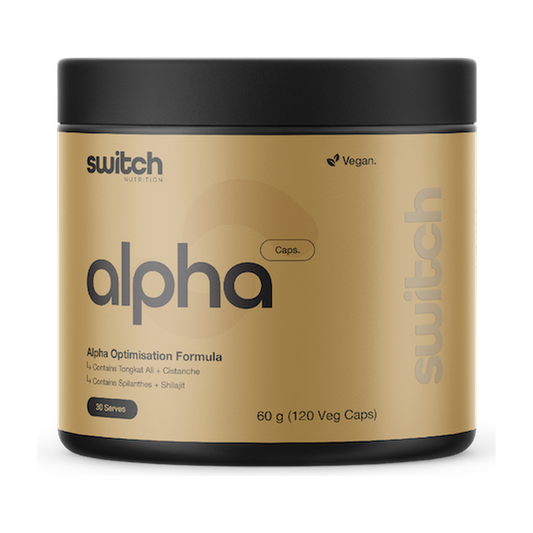 Switch Nutrition Alpha Switch Capsules 120 vegetable capsules