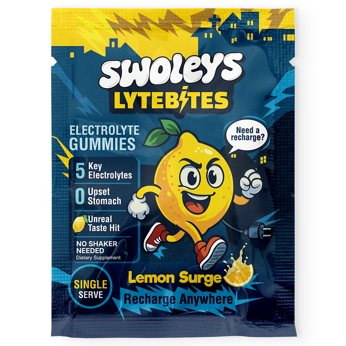 LyteBites Electrolyte Gummies by Swoleys