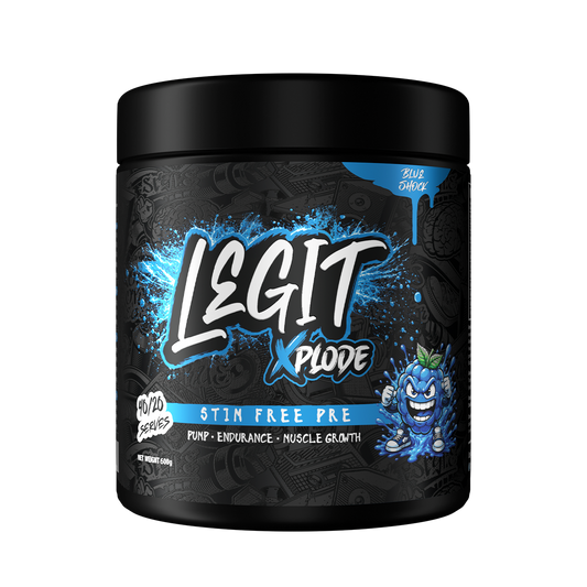 Legit Supps Xplode Pump Blue Shock 600g