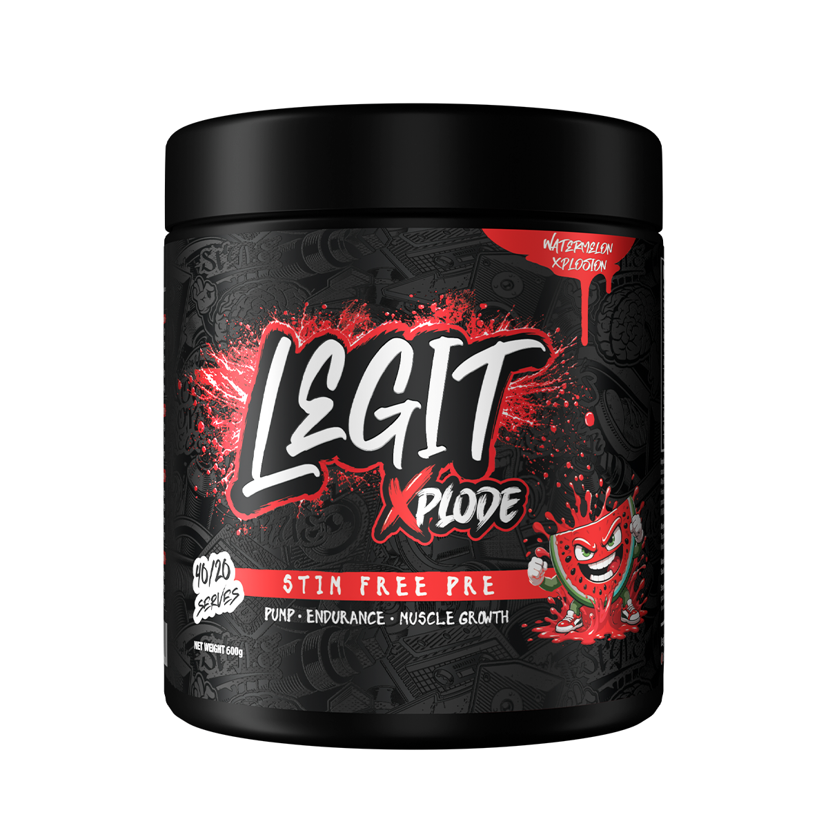 Legit Supps Xplode Pump Watermelon Xplosion 600g