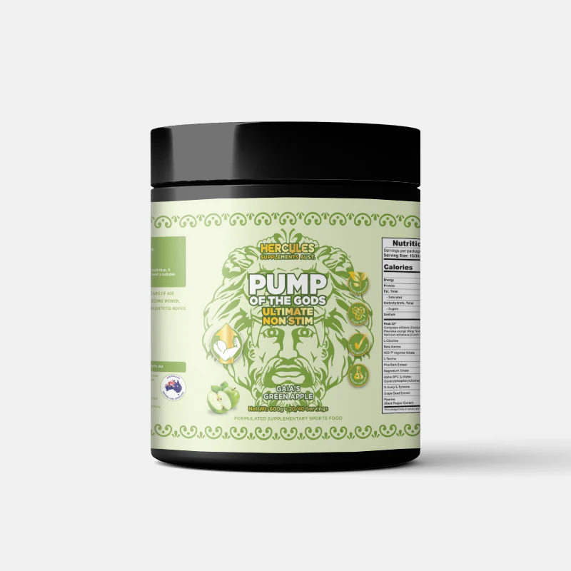 Hercules Pump of the Gods - Stim-Free Pump Pre-Workout