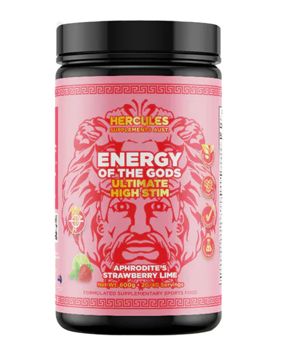 Hercules Energy of the Gods Pre-Workout - High Stim