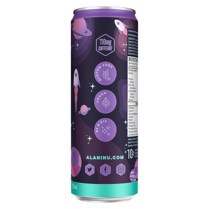 Alani Nu Energy Drink - Cafe - Cosmic Stardust - Cave Sports Nutrition