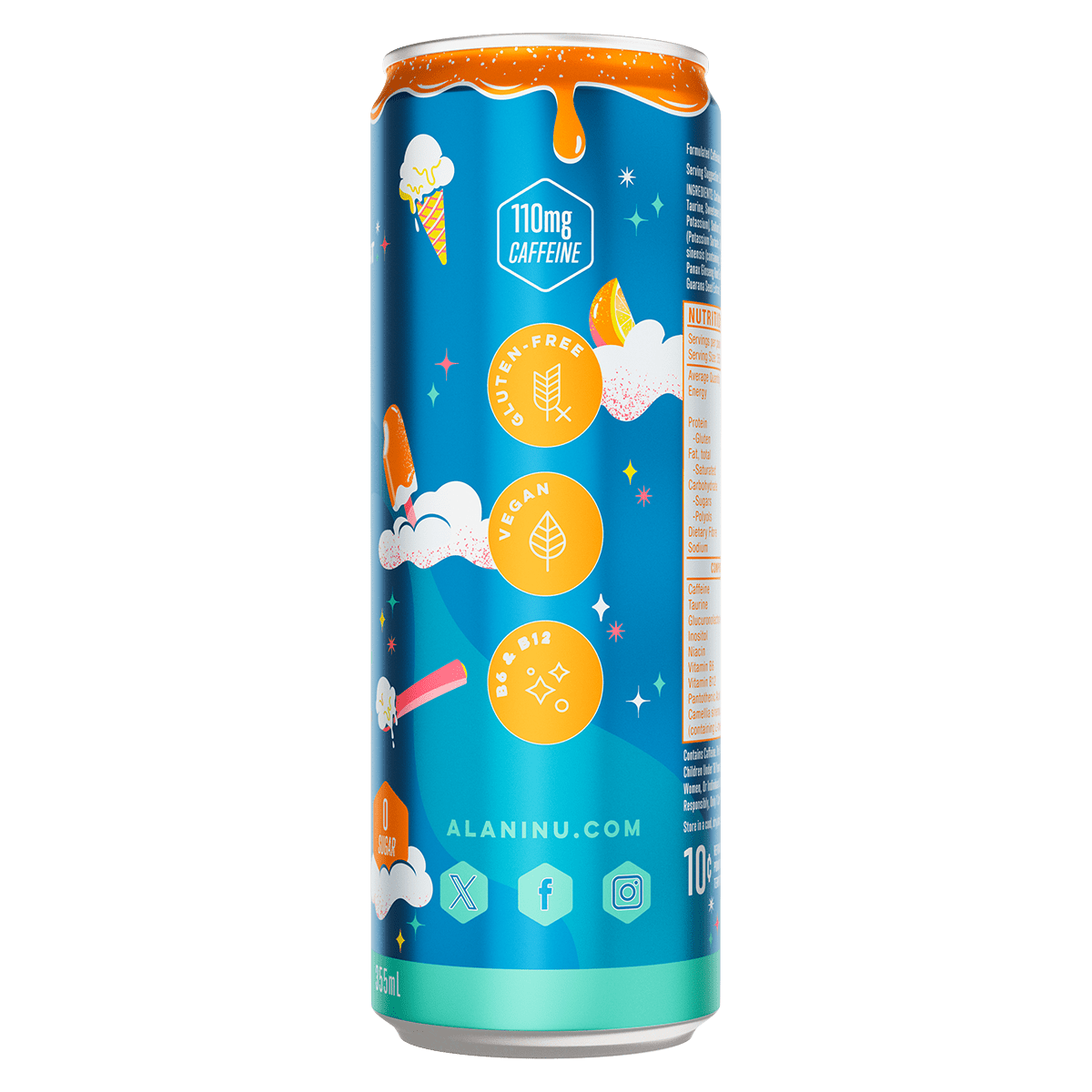 Alani Nu Energy Drink - Cafe - Dream Float - Cave Sports Nutrition