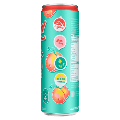 Alani Nu Energy Drink - Cafe - Juicy Peach - Cave Sports Nutrition