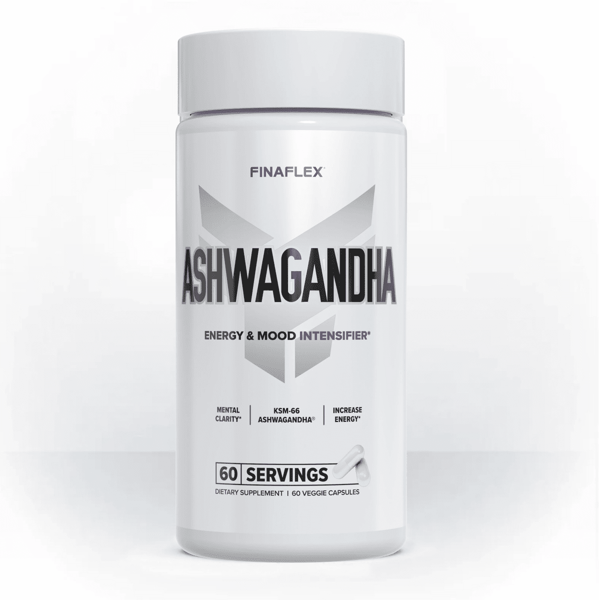 Ashwagandha Capsules by Finaflex - Supplements - 60 Servings - Cave Sports Nutrition