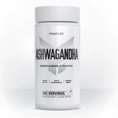 Ashwagandha Capsules by Finaflex - Supplements - 60 Servings - Cave Sports Nutrition