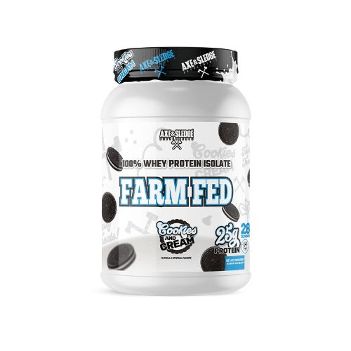 Axe & Sledge - Farm Fed Protein - Supplements - Cookies and Cream - Cave Sports Nutrition
