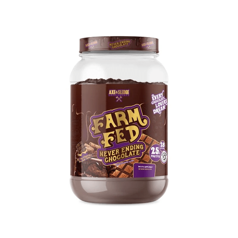 Axe & Sledge - Farm Fed Protein - Supplements - Never Ending Chocolate - Cave Sports Nutrition