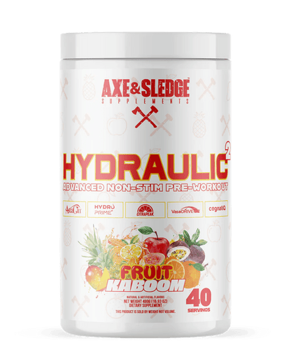 Axe & Sledge - Hydraulic V2 - Supplements - Fruit Kaboom - Cave Sports Nutrition