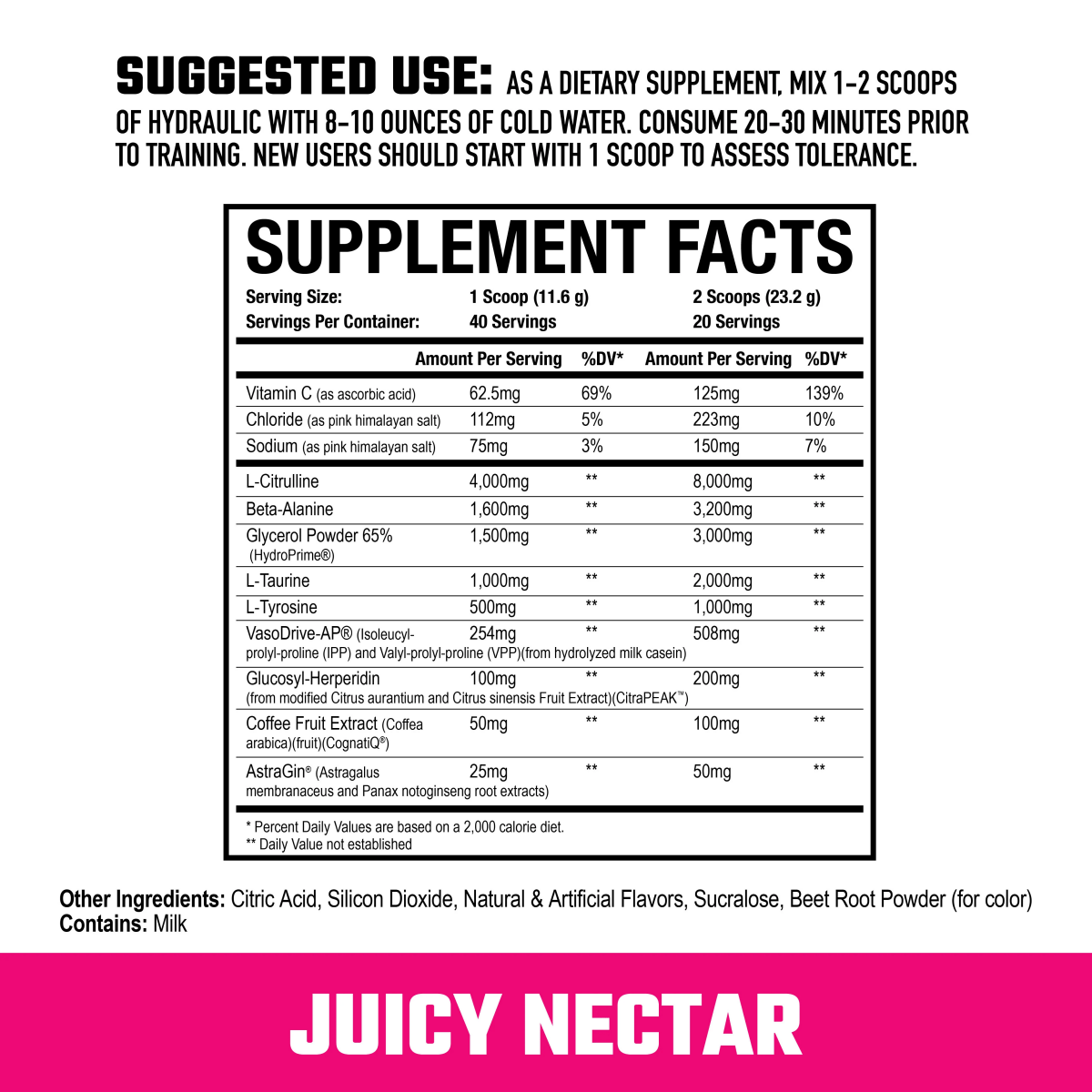 Axe & Sledge - Hydraulic V2 - Supplements - Fruit Kaboom - Cave Sports Nutrition