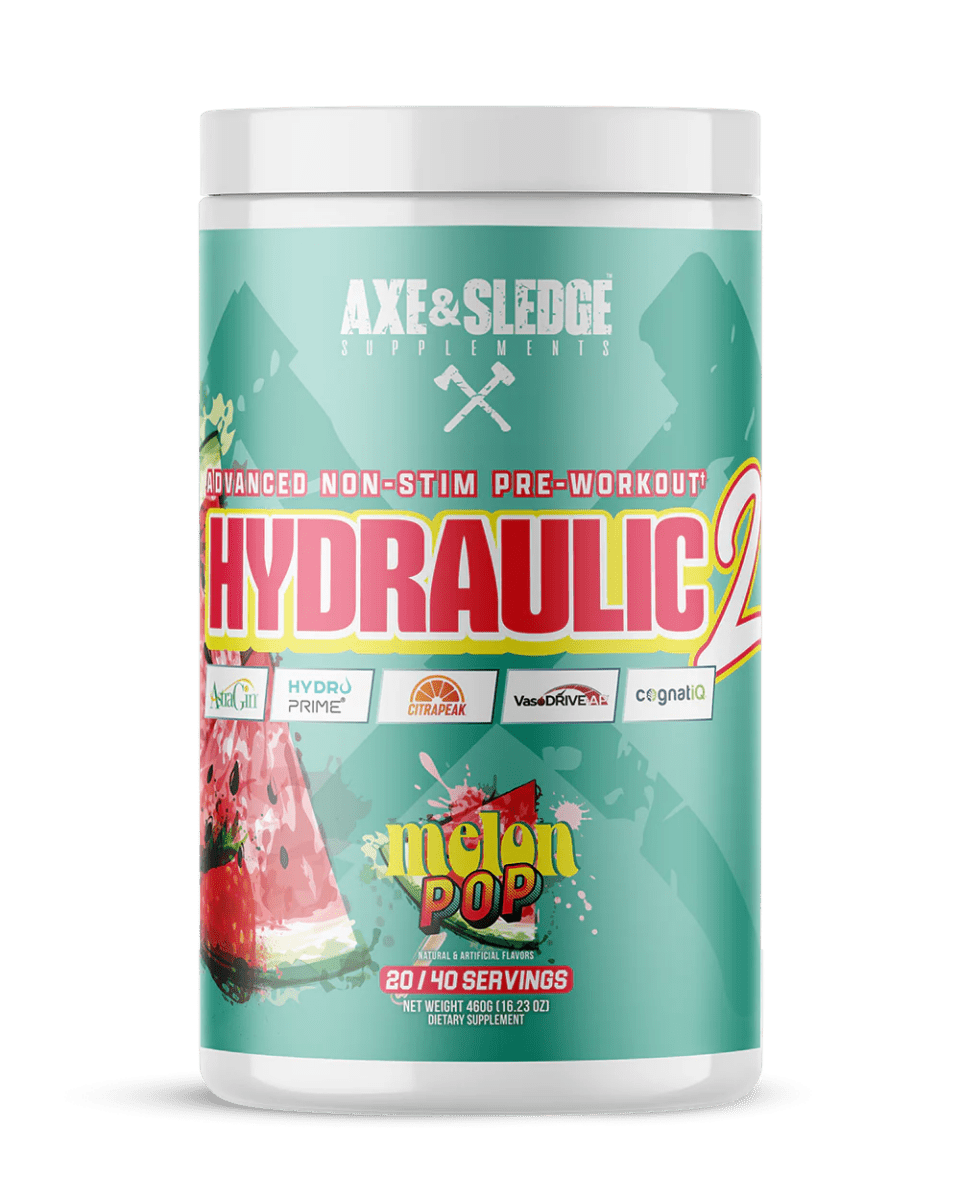 Axe & Sledge - Hydraulic V2 - Supplements - Melon Pop - Cave Sports Nutrition